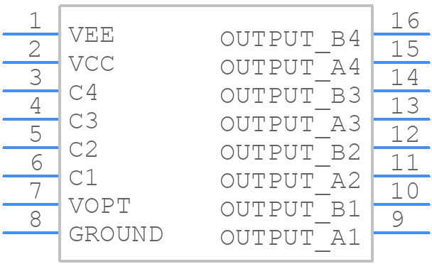 MADR-009190-000DIE - MACOM - PCB symbol