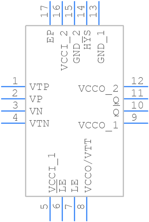 ADCMP572BCP-R2 - Analog Devices - PCB symbol
