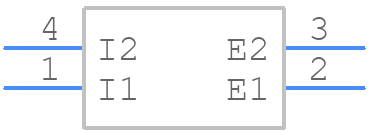 Y16060R50000D9W - Vishay - PCB symbol