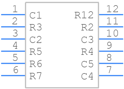TC07-11SURKWA - Kingbright - PCB symbol