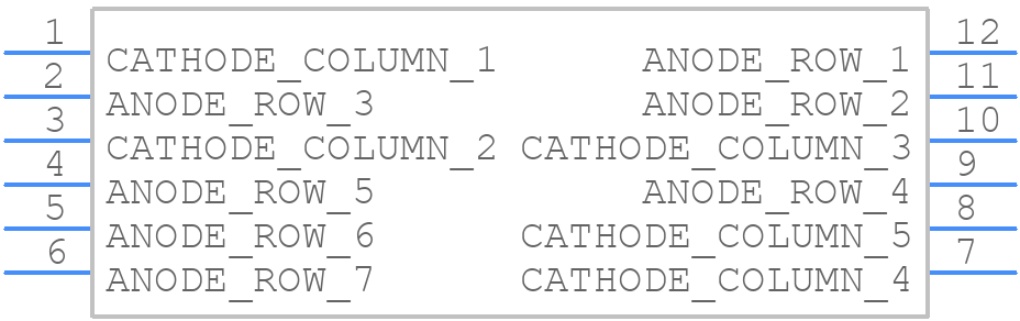 LTP-757G - Lite-On - PCB symbol