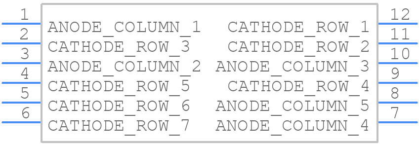 LTP-747KR - Lite-On - PCB symbol