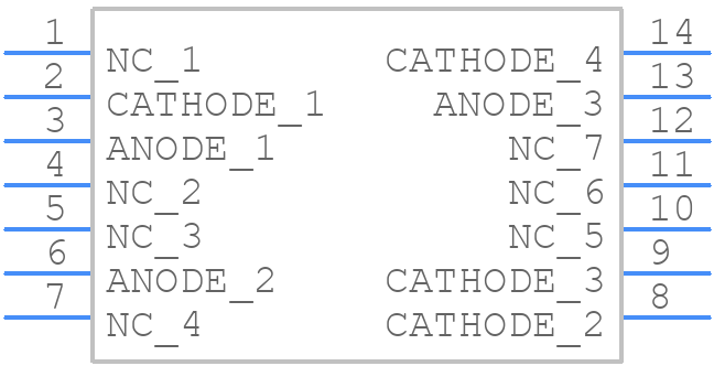 TA12-11GWA - Kingbright - PCB symbol