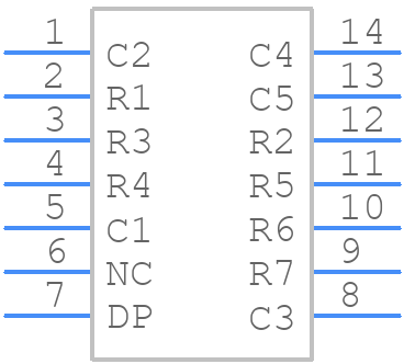 LTP-305HR - Lite-On - PCB symbol
