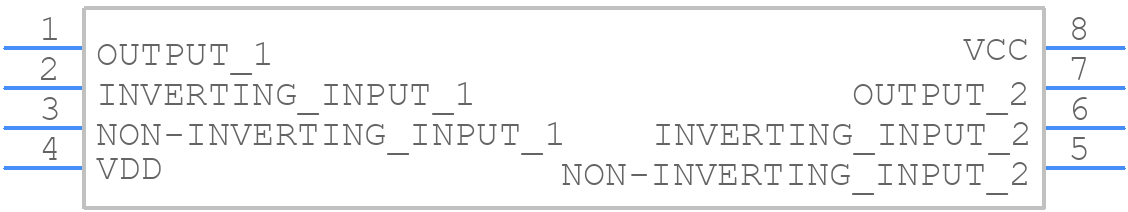 TS942AIDT - STMicroelectronics - PCB symbol