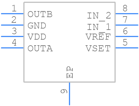 A3908EEETR-T - Allegro Microsystems - PCB symbol