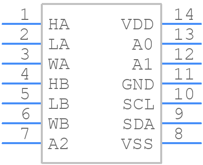 V62/14613-01XE - Texas Instruments - PCB symbol