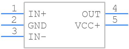 LMV331QDBVRQ1 - Texas Instruments - PCB symbol