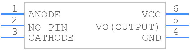 TLP116A(TPL,E - Toshiba - PCB symbol
