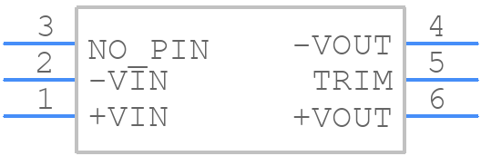 RPA30-243.3SAW - RECOM Power - PCB symbol