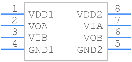 ADUM121N1BRZ - Analog Devices - PCB symbol