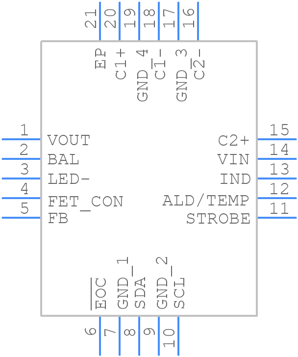 LM3550SP/NOPB - Texas Instruments - PCB symbol