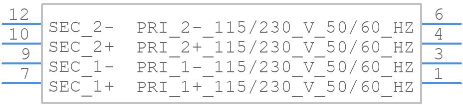 14A-56-24 - Bel - PCB symbol