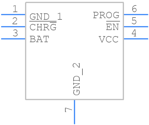 LTC4065LEDC#PBF - Analog Devices - PCB symbol