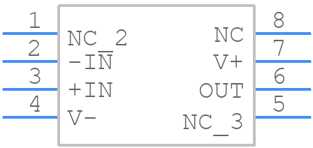 OPA330AIDR - Texas Instruments - PCB symbol