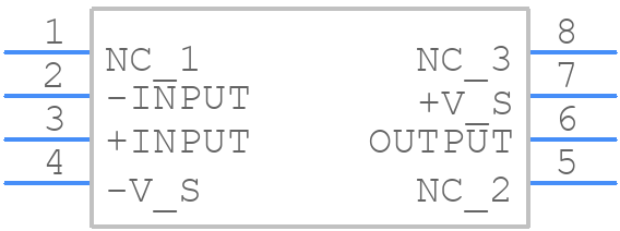 AD8048ARZ - Analog Devices - PCB symbol