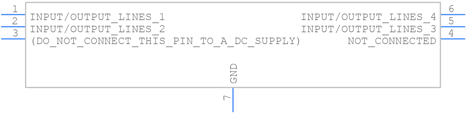 RCLAMP3304P.TCT - SEMTECH - PCB symbol