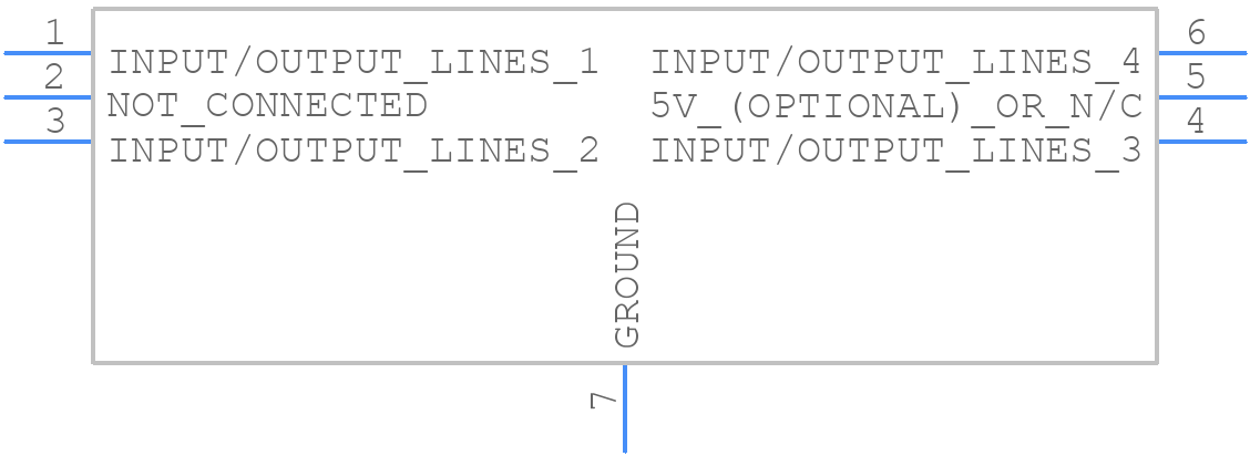 RCLAMP0504PATCT - SEMTECH - PCB symbol