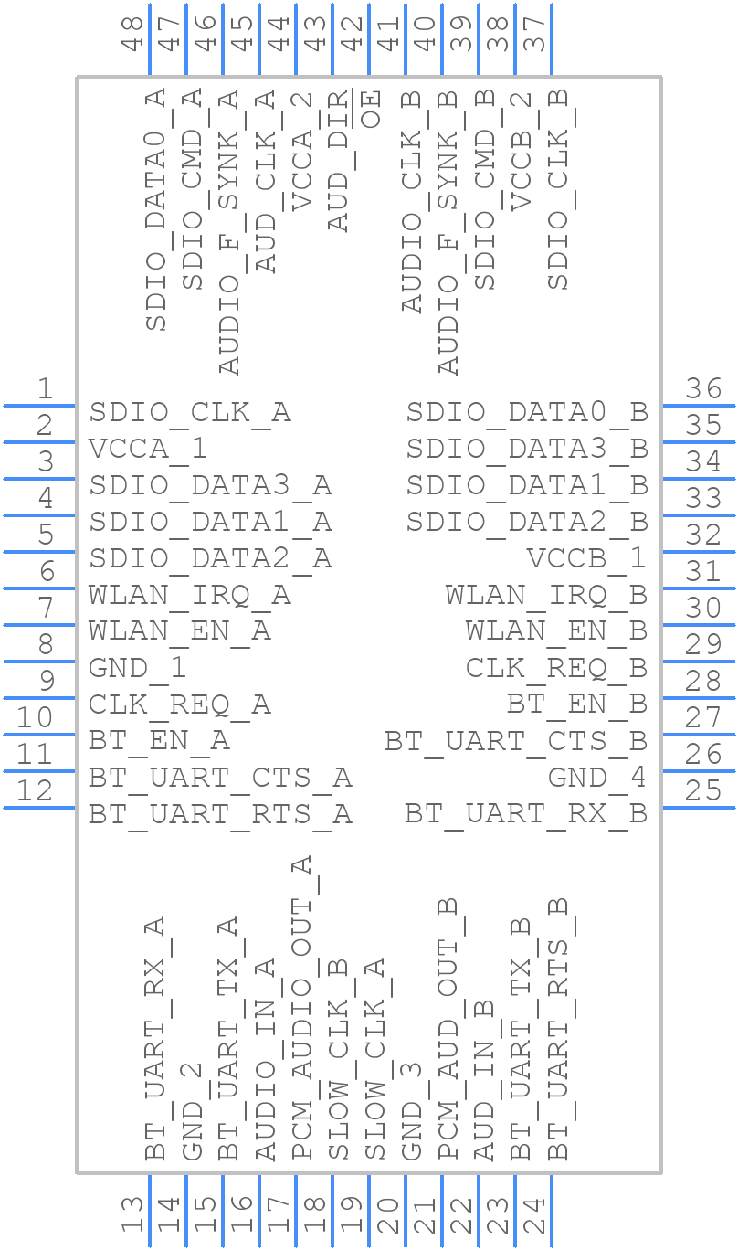 TWL1200IPFBRQ1 - Texas Instruments - PCB symbol