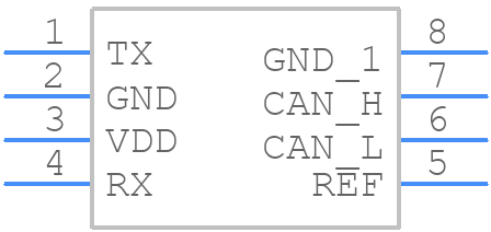 SI9200EY-T1-E3 - Vishay - PCB symbol