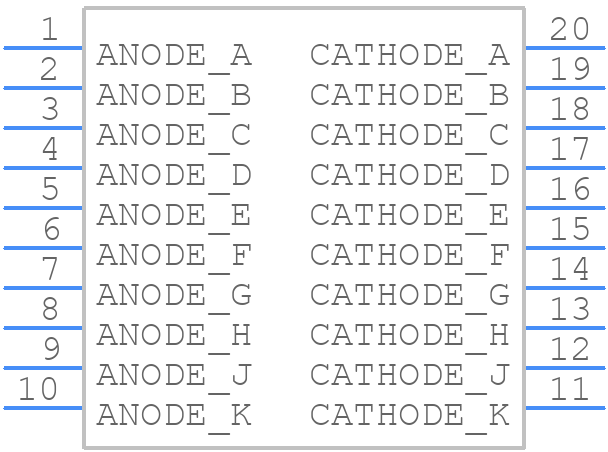 LTA-1000HR - Lite-On - PCB symbol
