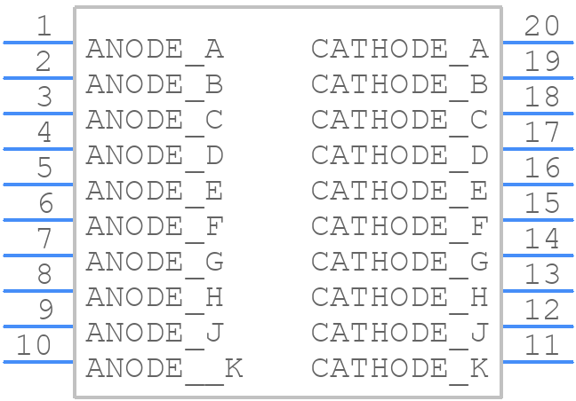 LTA-1000G - Lite-On - PCB symbol