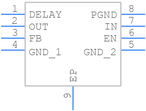 TPS7A1901DRBR - Texas Instruments - PCB symbol