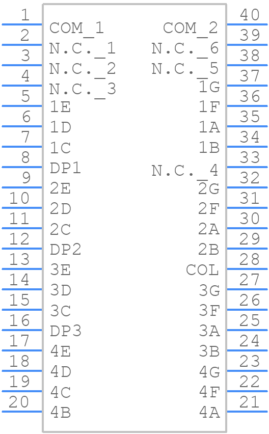 VI-402-DP-RC-S - VARITRONIX - PCB symbol