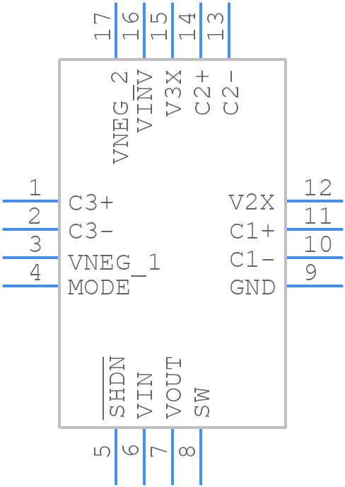 LTC3450EUD#PBF - Analog Devices - PCB symbol