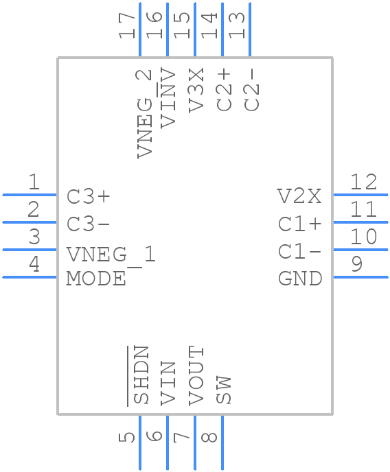 LTC3450EUD - Analog Devices - PCB symbol