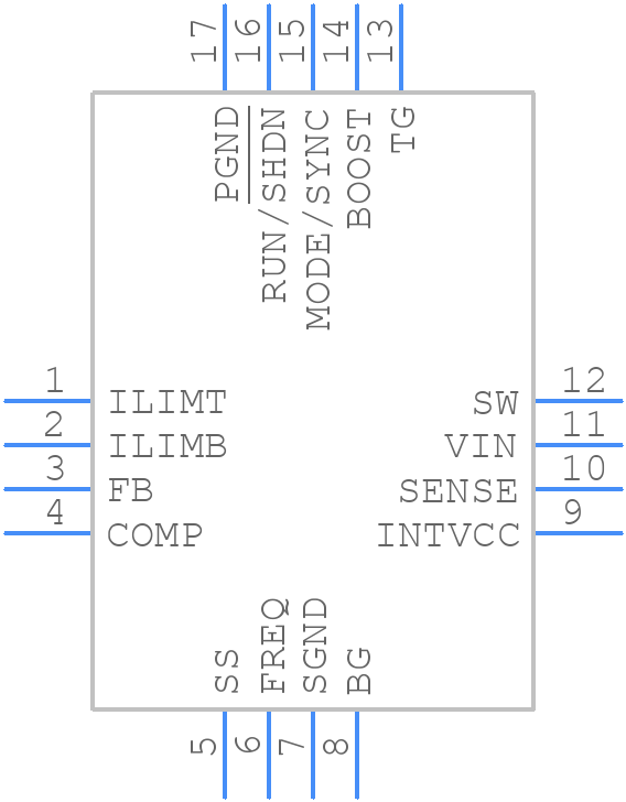 LTC3775IUD#PBF - Analog Devices - PCB symbol