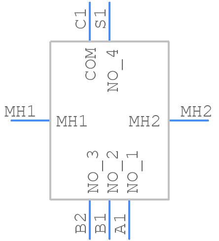 EVE-VCGJL016B - Panasonic - PCB symbol