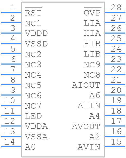 SM72441MTE/NOPB - Texas Instruments - PCB symbol