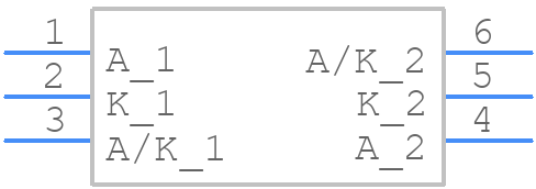 BAV99SH6327XTSA1 - Infineon - PCB symbol