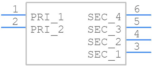 VB1.0/2/6 - BLOCK - PCB symbol