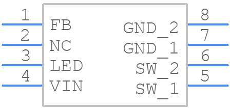 TX4140 - XDS - PCB symbol