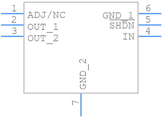 LT3009IDC-3.3#TRMPBF - Analog Devices - PCB symbol