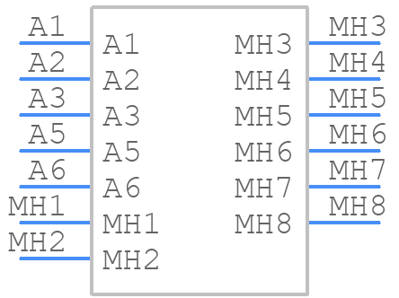214916 - TE Connectivity - PCB symbol