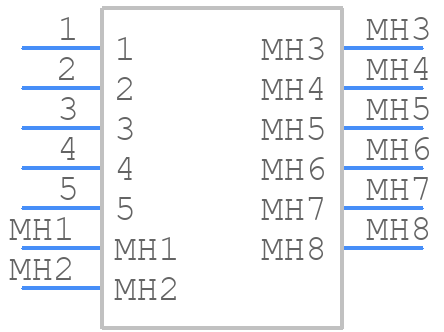 214917 - TE Connectivity - PCB symbol