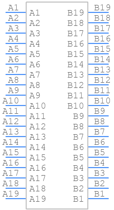 170432-0001 - Molex - PCB symbol