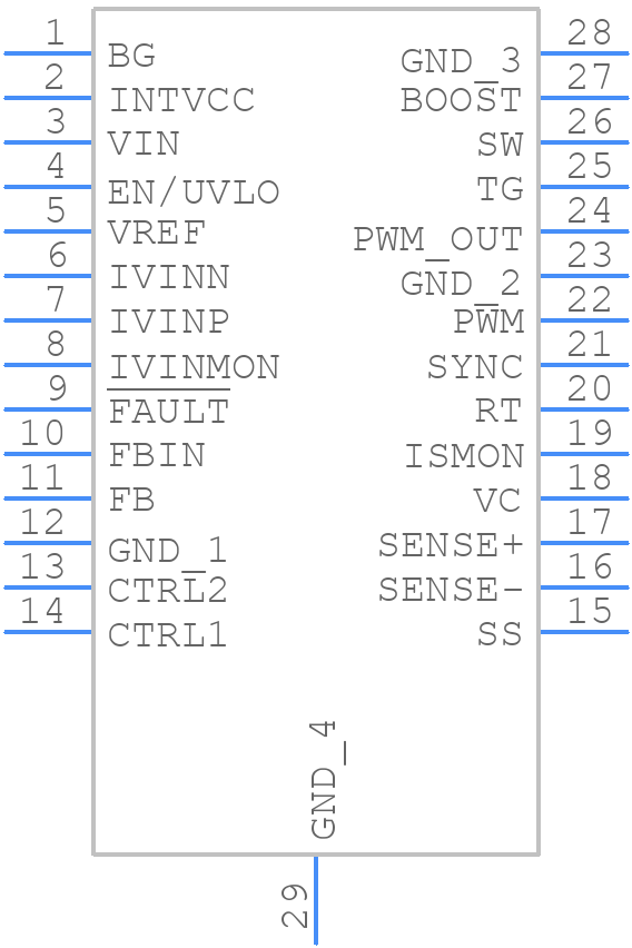 LT3763IFE#PBF - Analog Devices - PCB symbol