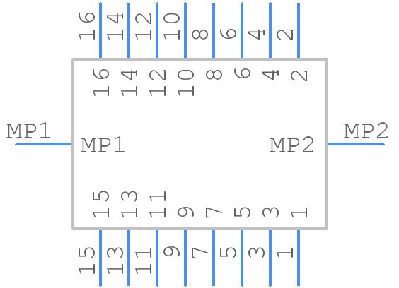 503154-1690 - Molex - PCB symbol