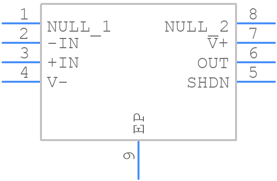 LT6010AIDD#PBF - Analog Devices - PCB symbol