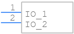 TPD1E01B04DPLR - Texas Instruments - PCB symbol