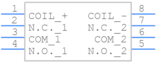 G6J-2P-Y-DC24 - OMRON Electronics - PCB symbol