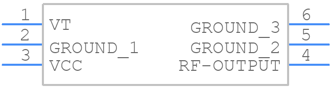 CVCO45CL-0100-0140 - Crystek - PCB symbol