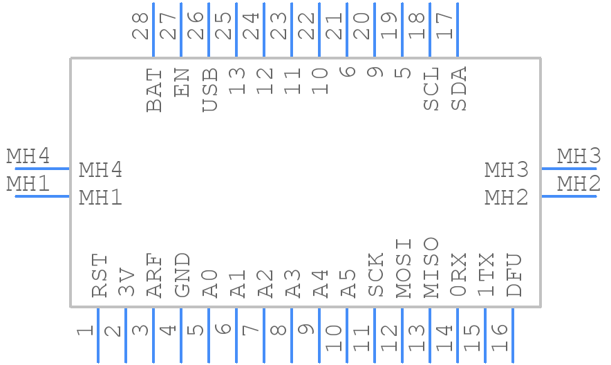 2995 - Adafruit - PCB symbol