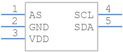 AD7415ARTZ-0REEL7 - Analog Devices - PCB symbol