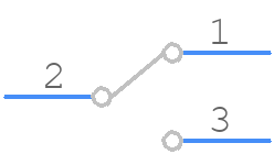 100SP1T1B1M2QEH - E-Switch - PCB symbol
