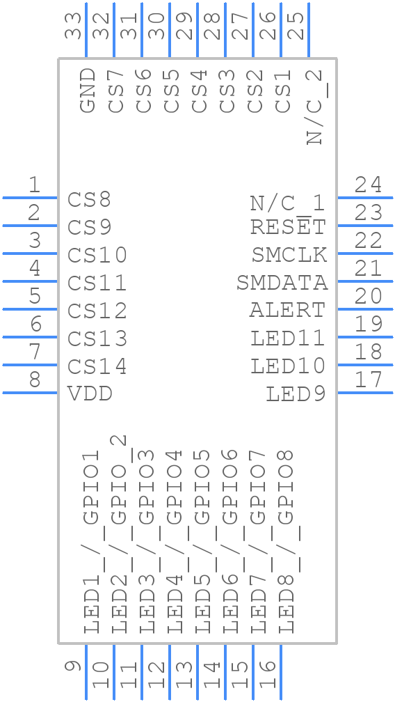 CAP1114-1-EZK-TR - Microchip - PCB symbol